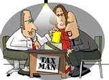 Photos of Cuyahoga County Auditor Pay Taxes
