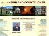 Pictures of Highland County Ohio County Auditor