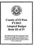 County Auditor El Paso Texas
