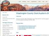 Images of Washington County Utah Clerk Auditor